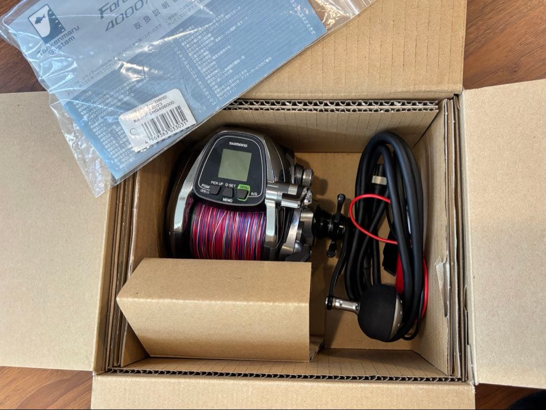 SHIMANO ForceMaster 6000 電動リール PE8号600m付