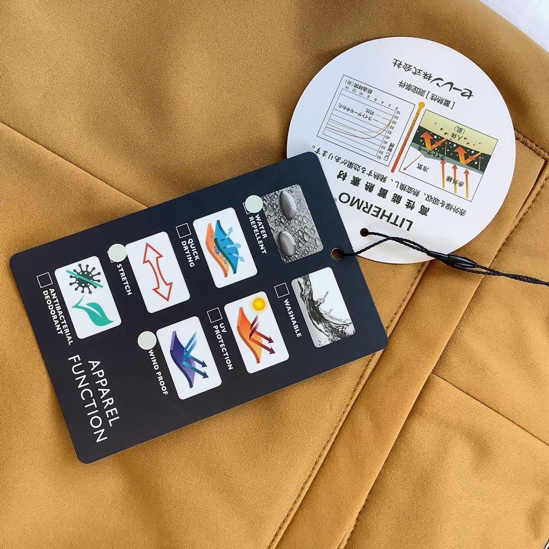 新品★トミーヒルフィガーゴルフ★ウィンドプルーフミニスカート裏起毛ボア★キャメル