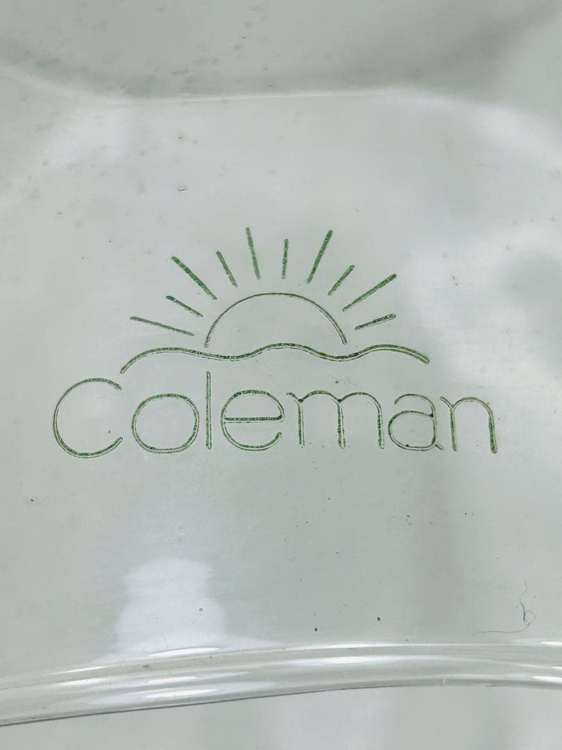 超希少グリーンロゴ　コールマン　ランタン220系用グローブ