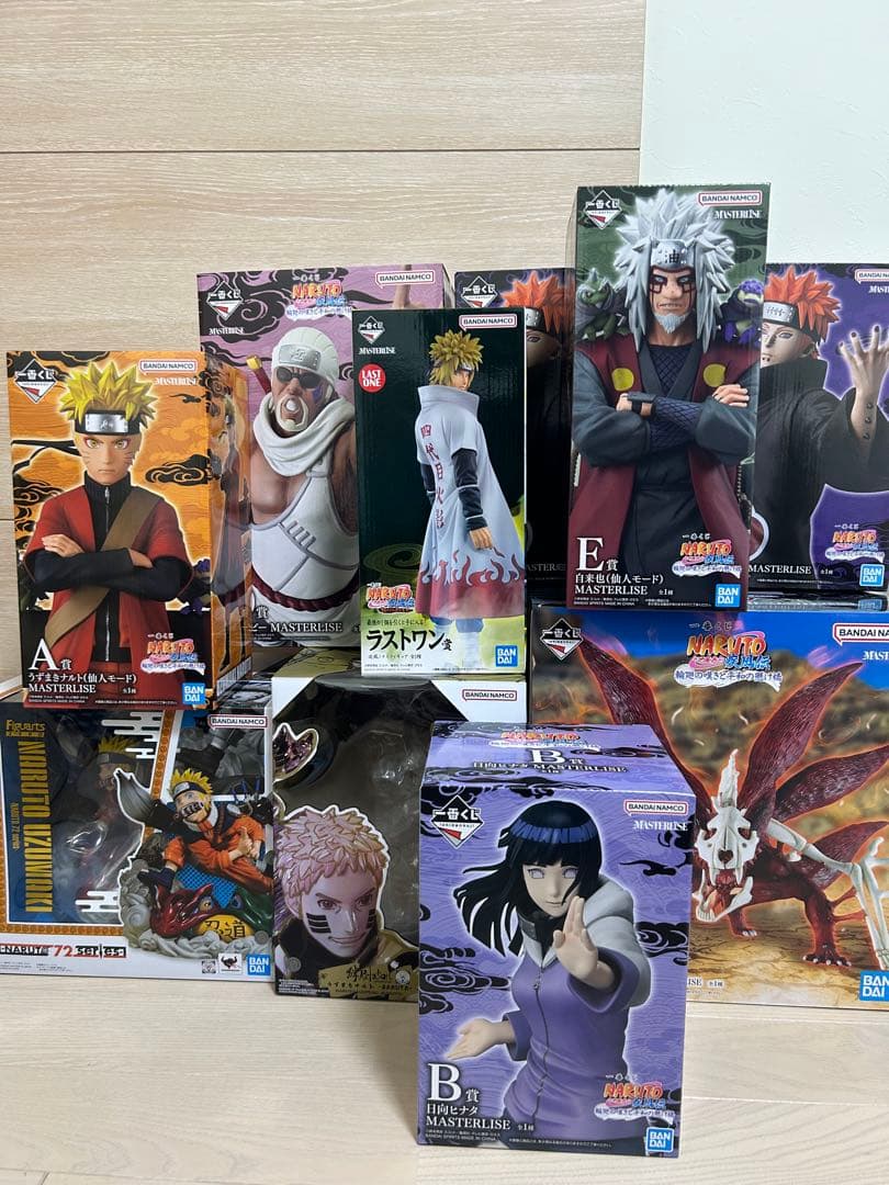 ナルト 一番くじ 波風ミナト ラストワン その他 未開封 セット売り
