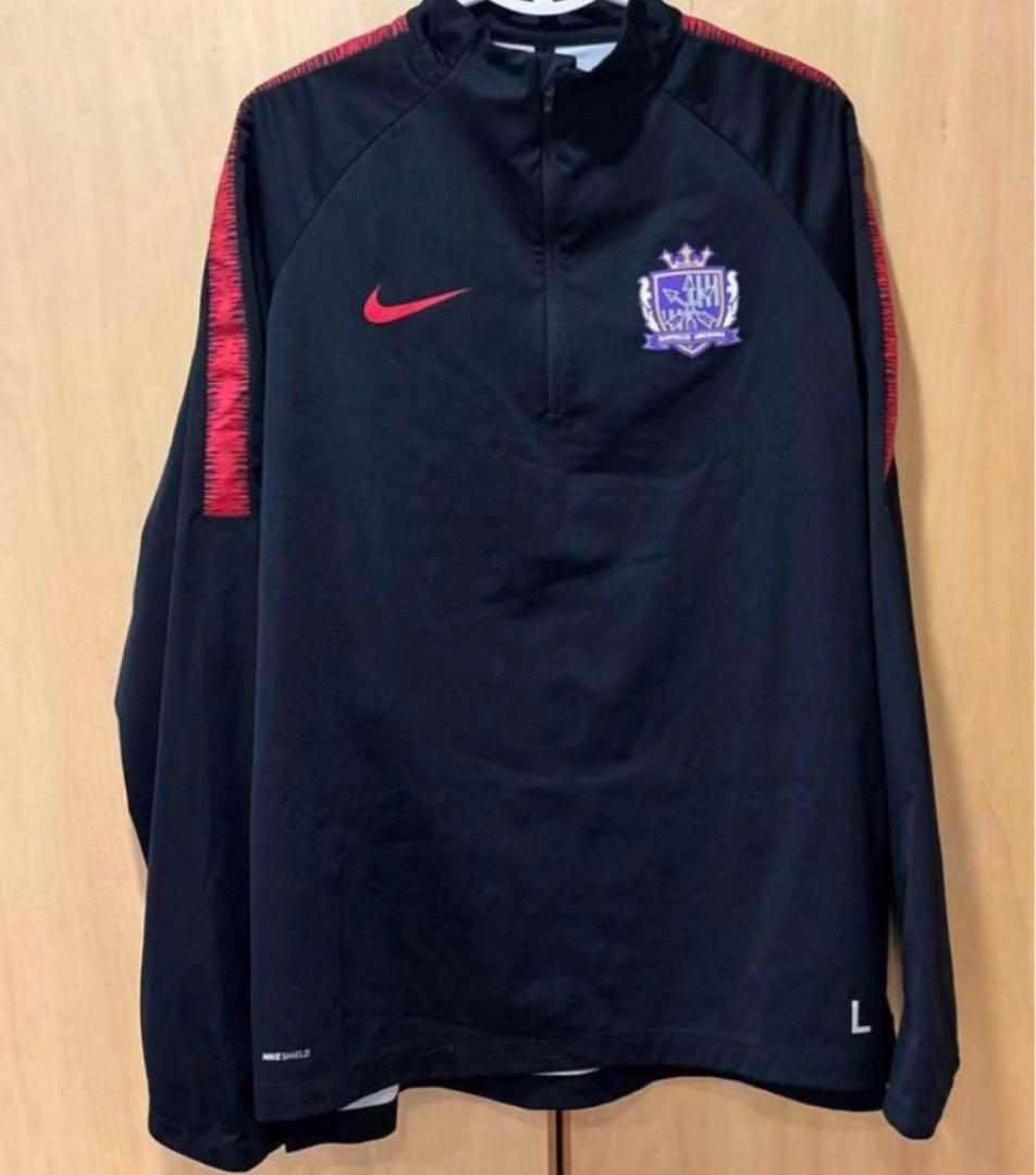 Nike ハーフジップ シャカシャカピステ Lサイズサンフレッチェ広島