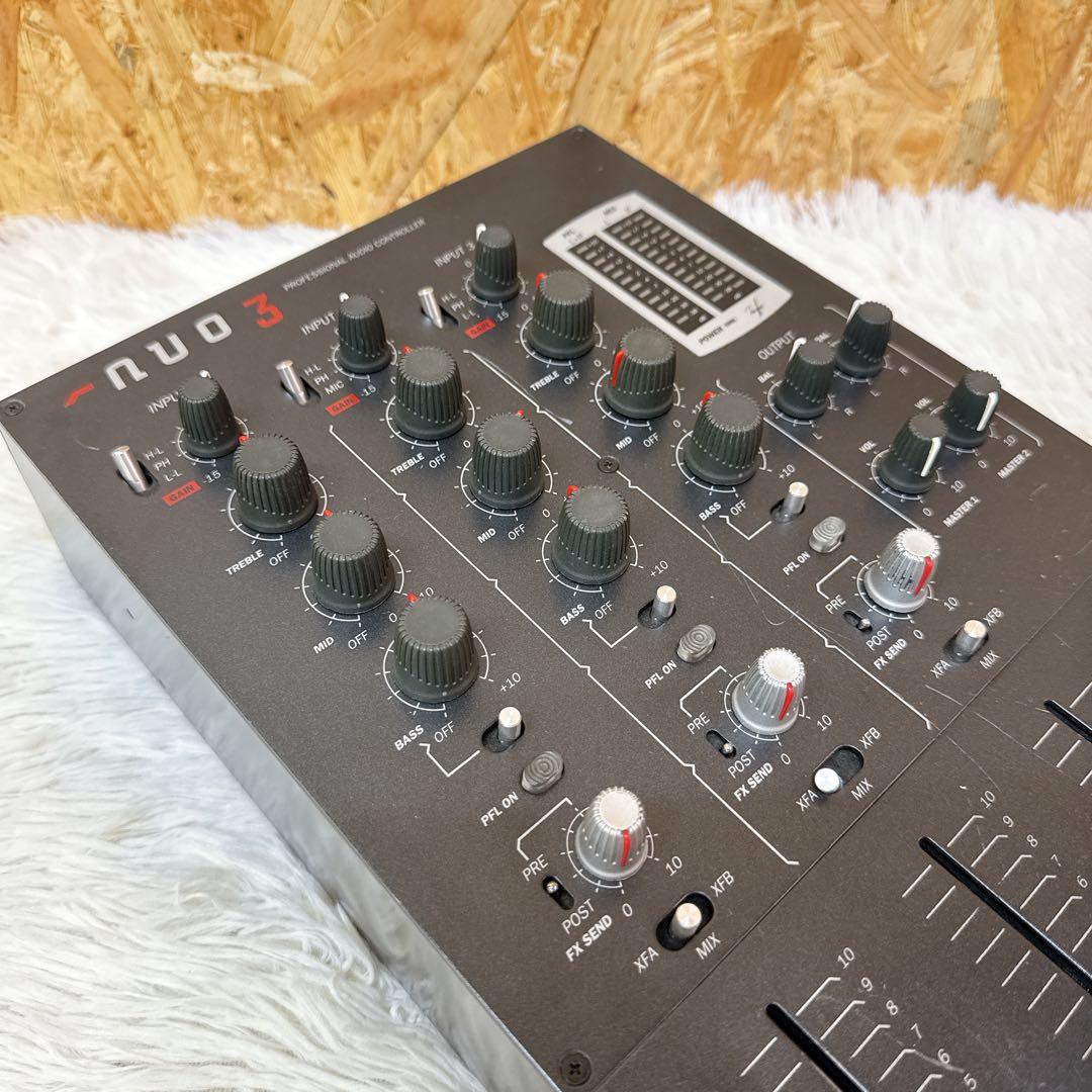 ECLER/エクラー nuo3 アナログ DJミキサー 高音質 3ch