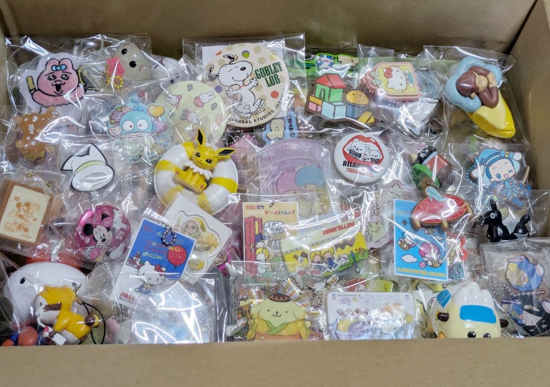 未使用入♪キャラクターグッズ大量まとめ売り サンリオ他 シール遊び