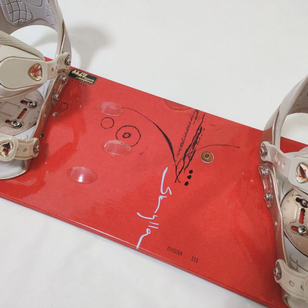 K2 X-GAMES Burton　板&バイン&ブーツ　GIRLS スノボセット