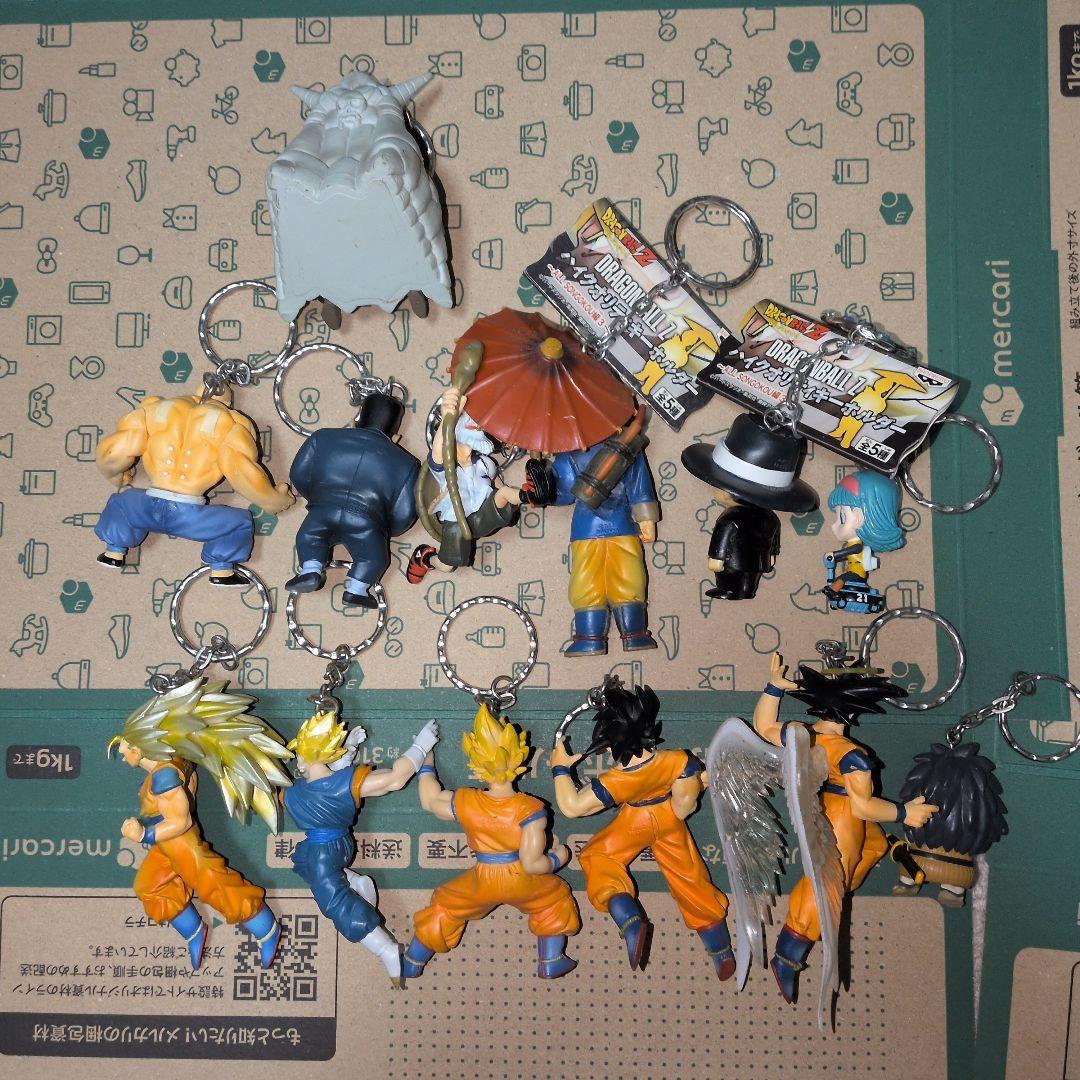 fbrx8490❢　ハッチャン等　ドラゴンボールキーホルダー23体セット