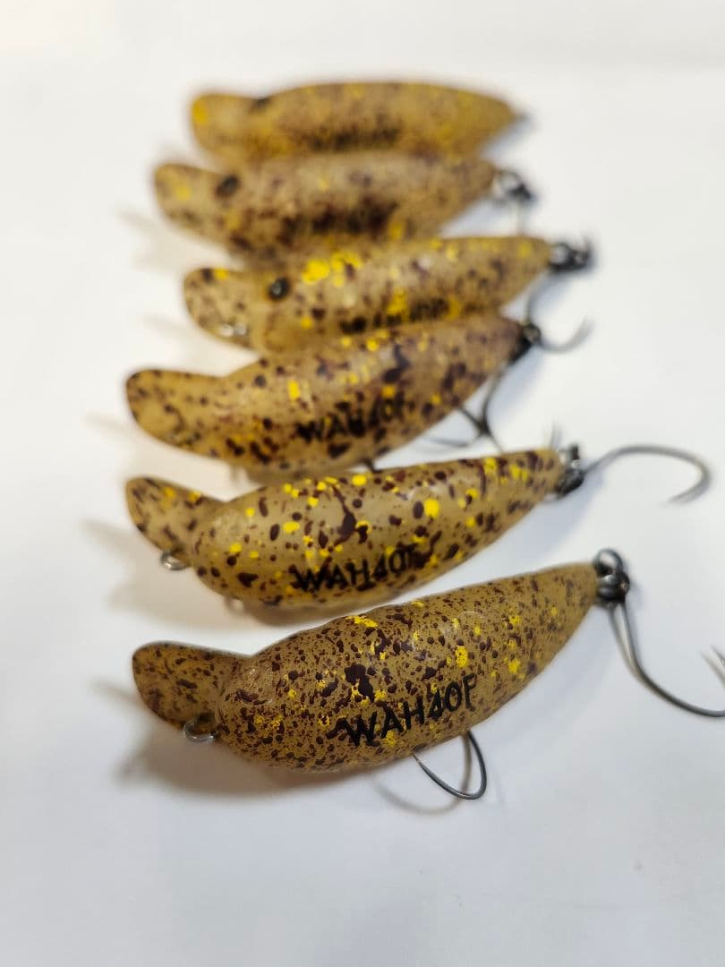 ラッキークラフト　ワウ　40F　リバーロードオリカラ　一網打尽　６個セット