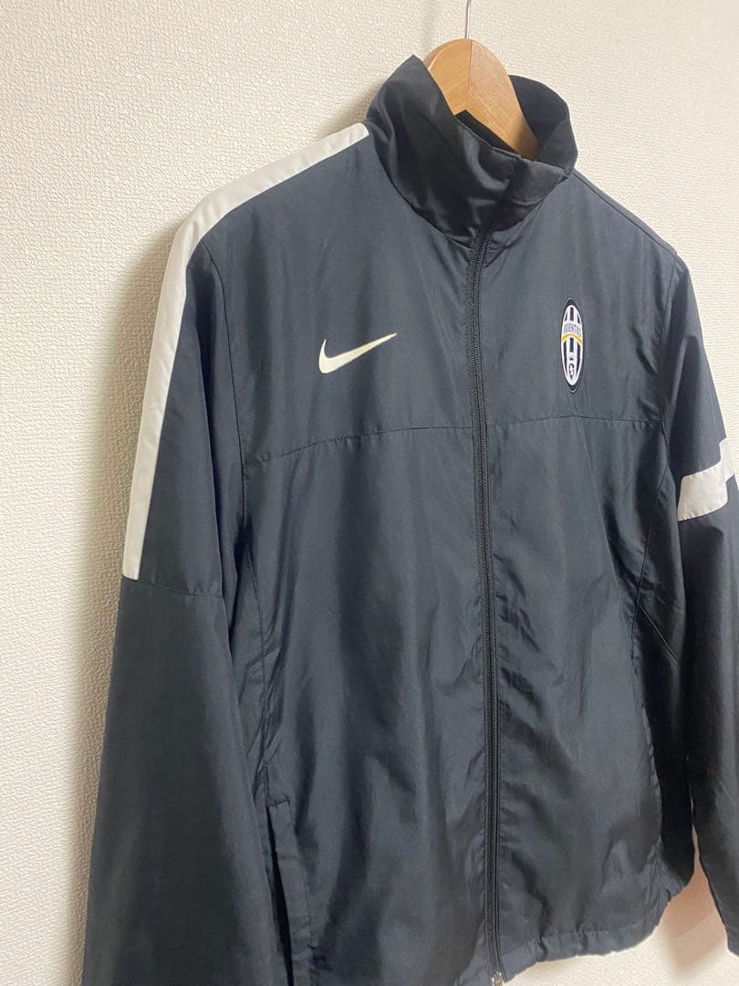NIKE Juventus ユベントス ナイロン ジャケット ブラック XL