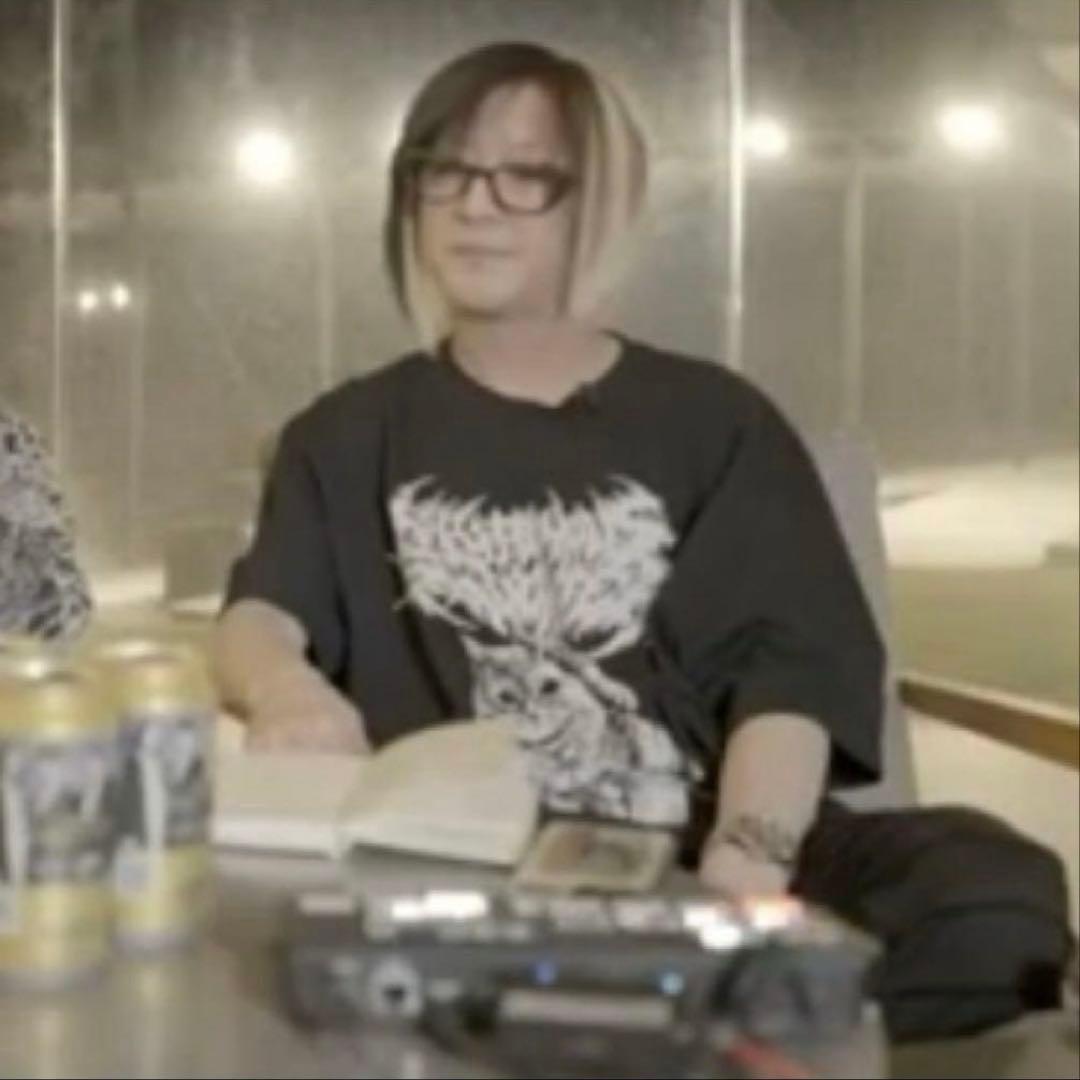 GLAY HISASHI 着用 Tシャツ モンスター猫 サイズM