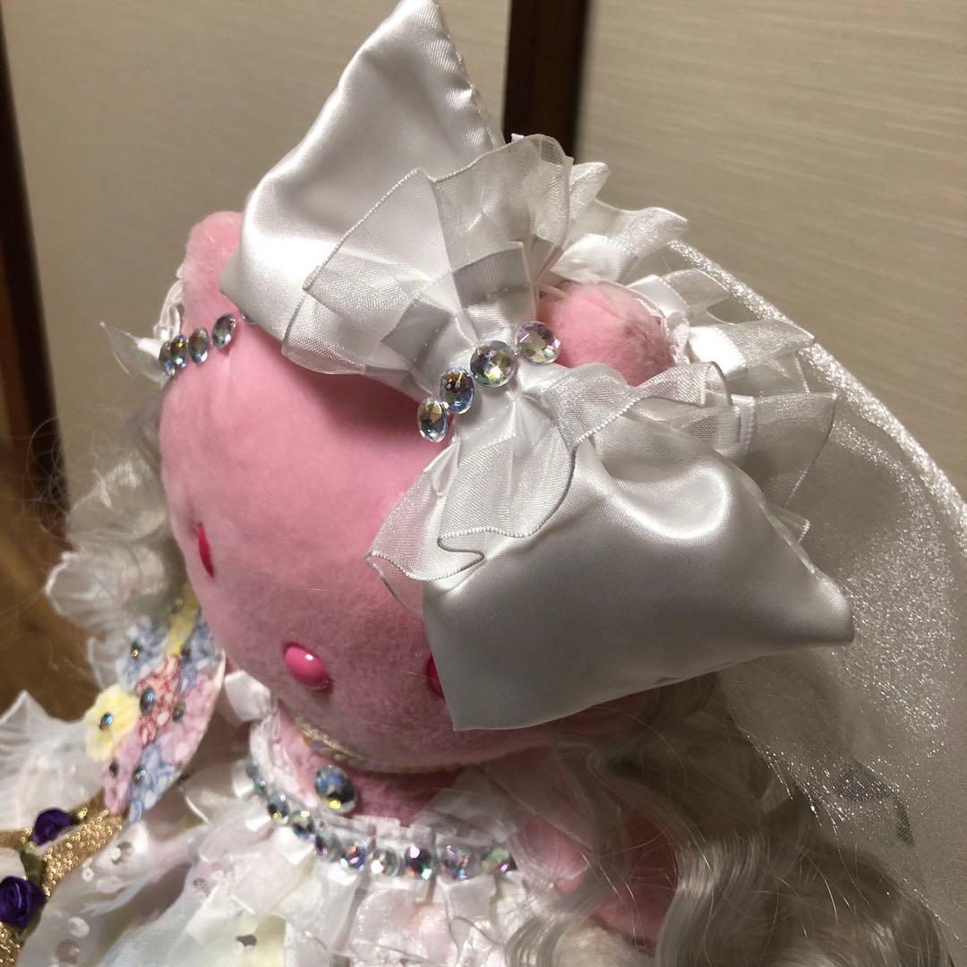 Hello kitty 美しいオリジナルのウェディングドレス