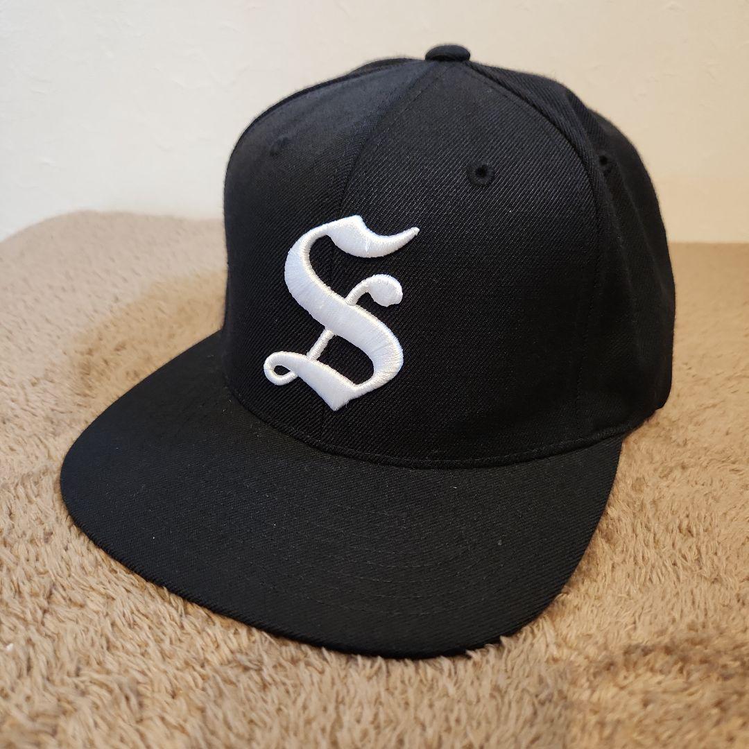 stussy 黒 キャップ