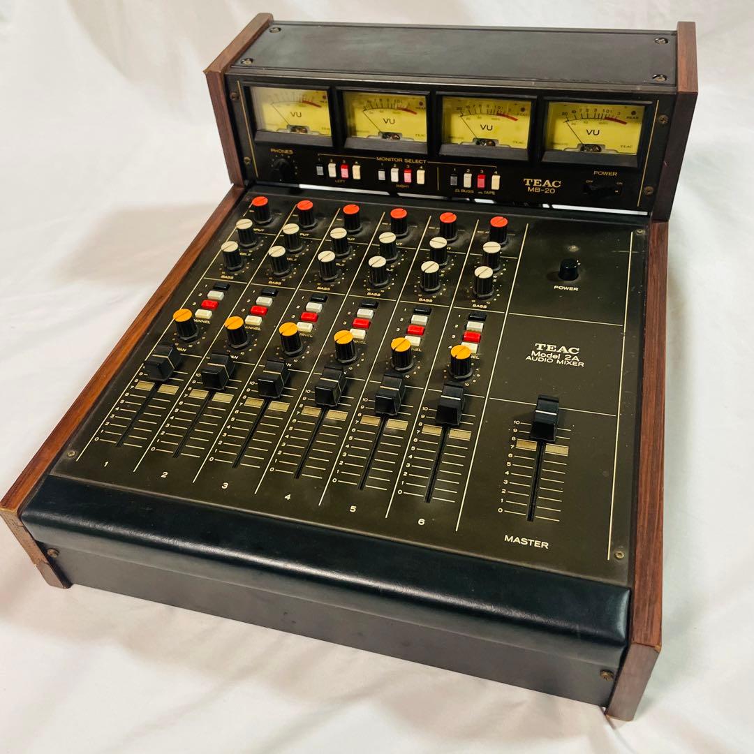 TEAC MB-20 Model-2A オーディオミキサー　メーターブリッジ