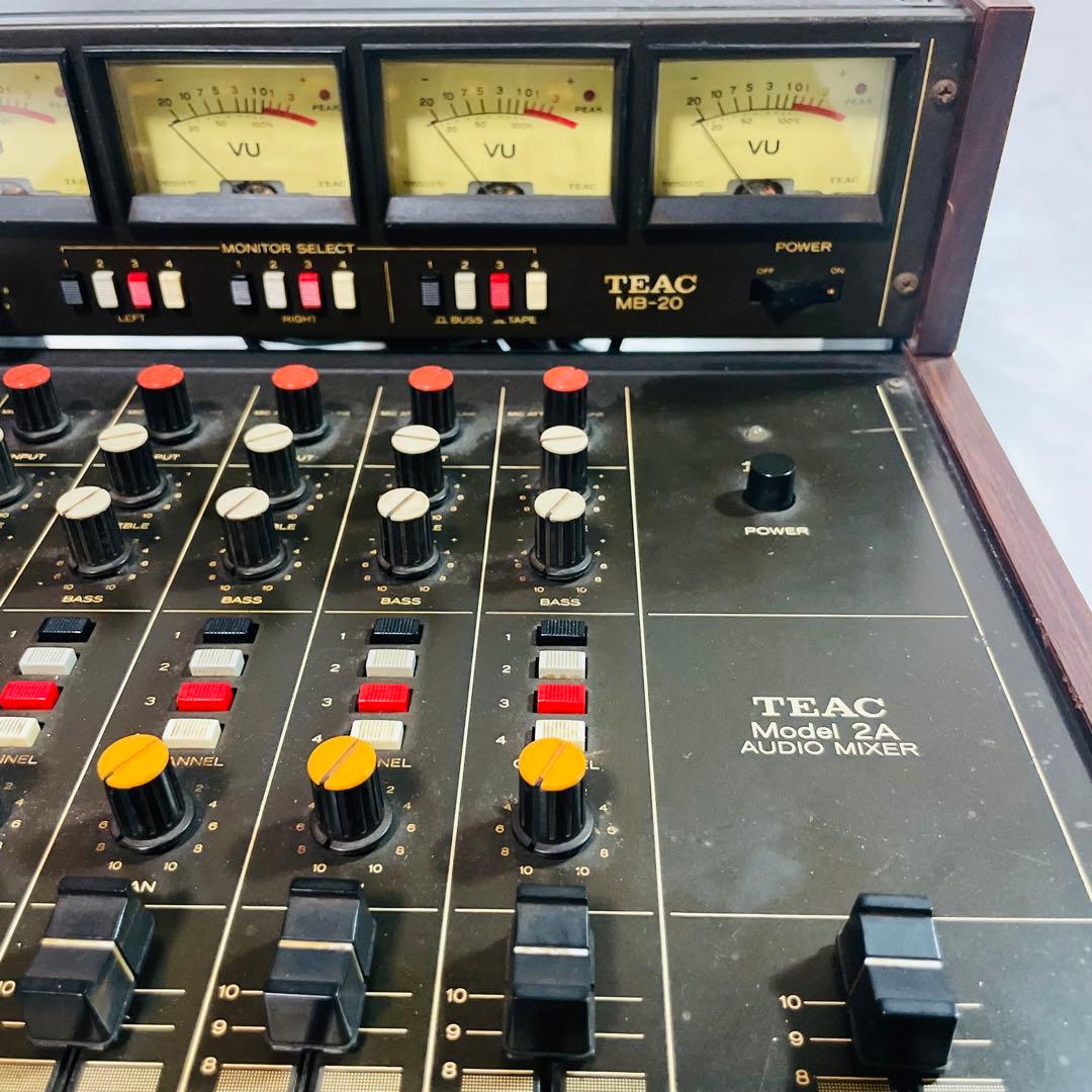TEAC MB-20 Model-2A オーディオミキサー　メーターブリッジ