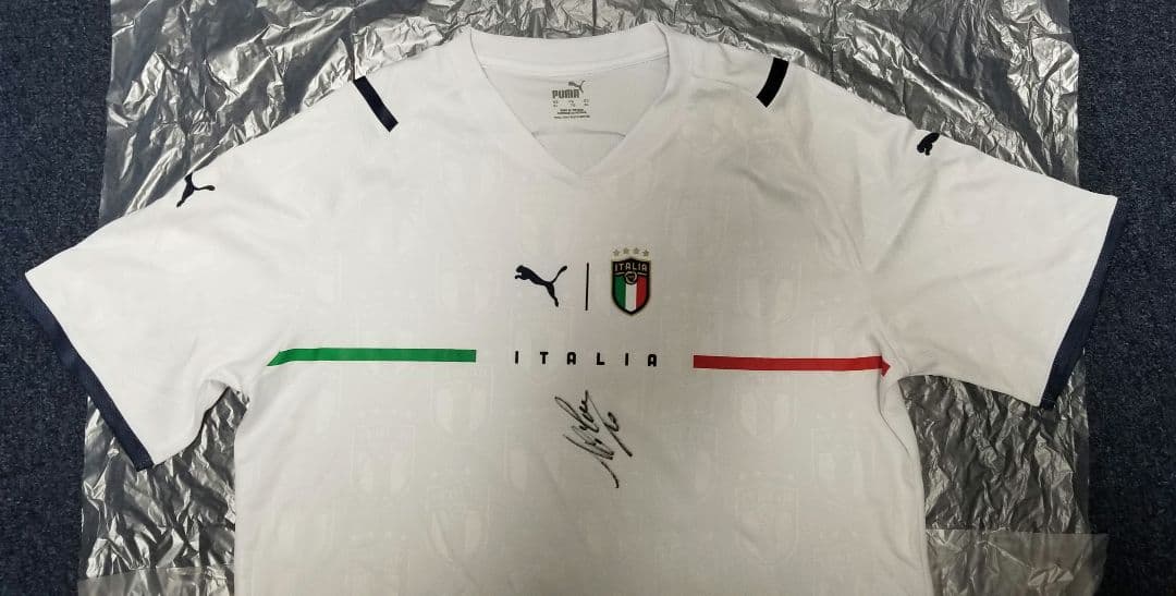 デル　ピエロ　アレッサンドロ　デル　ピエロ　直筆サイン　サイン　2021年ユニ