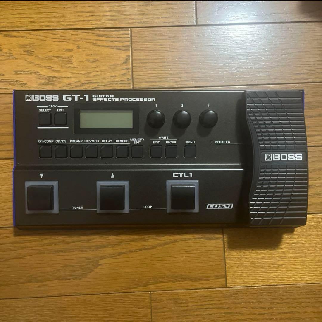 BOSS GT-1 アダプター、ケース付き