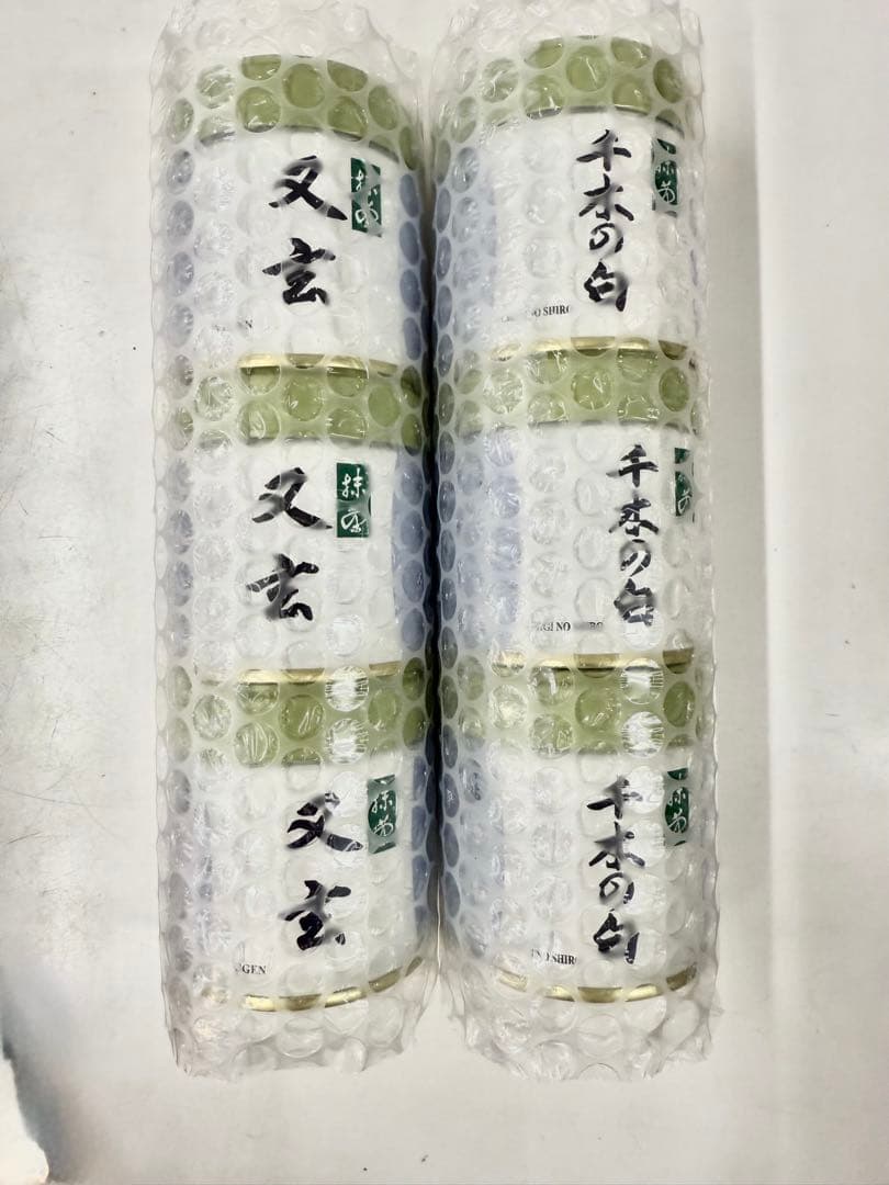 丸久小山園 抹茶 粉末緑茶 40g缶入り 千木の白3缶 又玄3缶