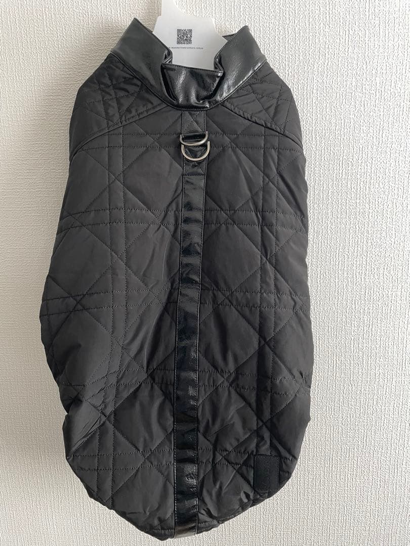 bondir 中型犬　大型犬　黒　本革　シャドージャケット