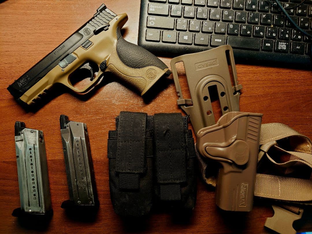 東京マルイ M&P9 Vカスタム ホルスターセット