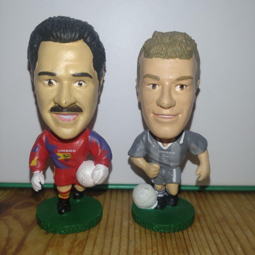 【レア】シアラー&シーマン イングランド代表 アウェイフィギュア2体セット