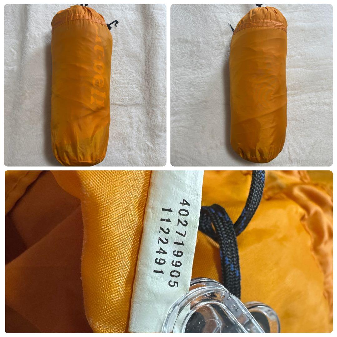 人気モンベル　クロノスドーム2 山岳テント　オレンジ　軽量コンパクト