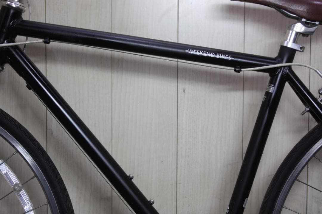 あさひ製WEEKEND アルミ 700C 7速 510mm BLACK系 クロス