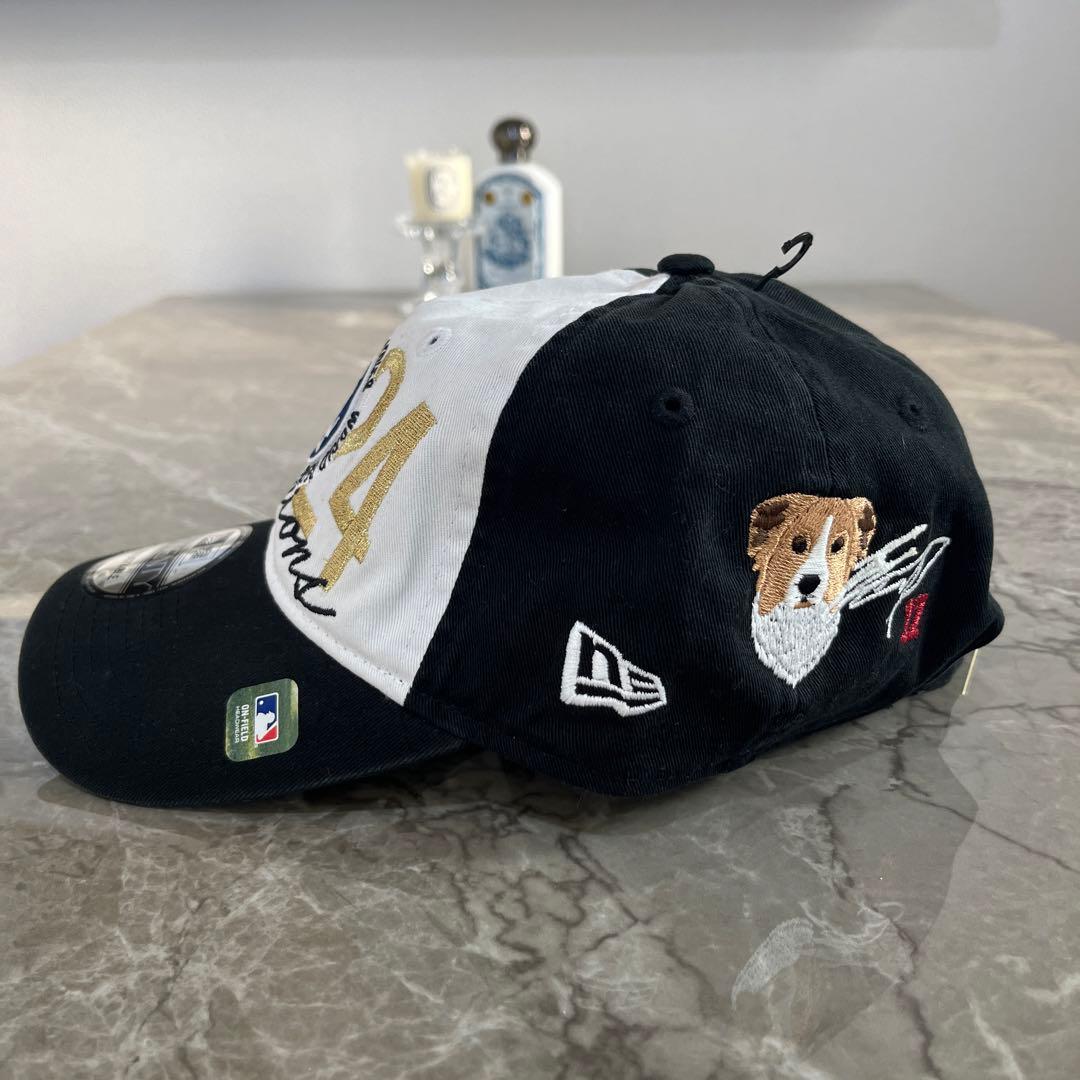 【カスタム新品未使用】ニューエラ ドジャース champion cap デコピン