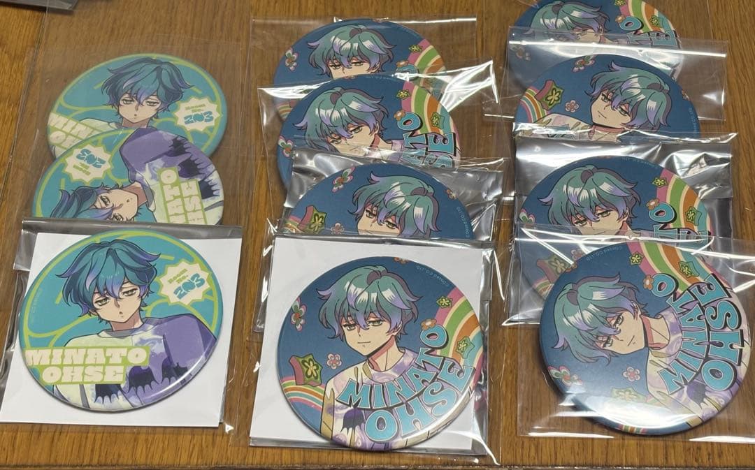 湊大瀬　ガンボツアー　缶バッジ