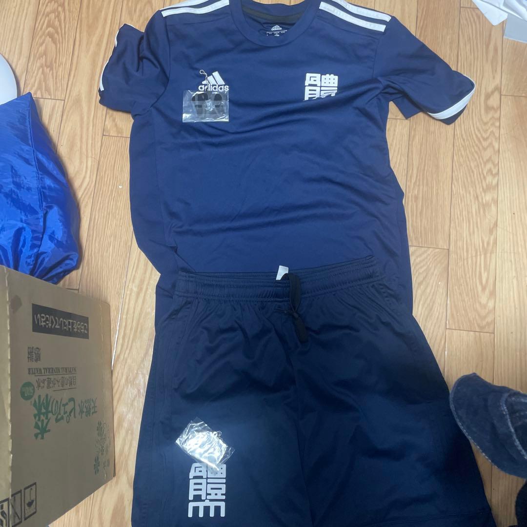 adidas ネイビージャージ 新品タグ付き
