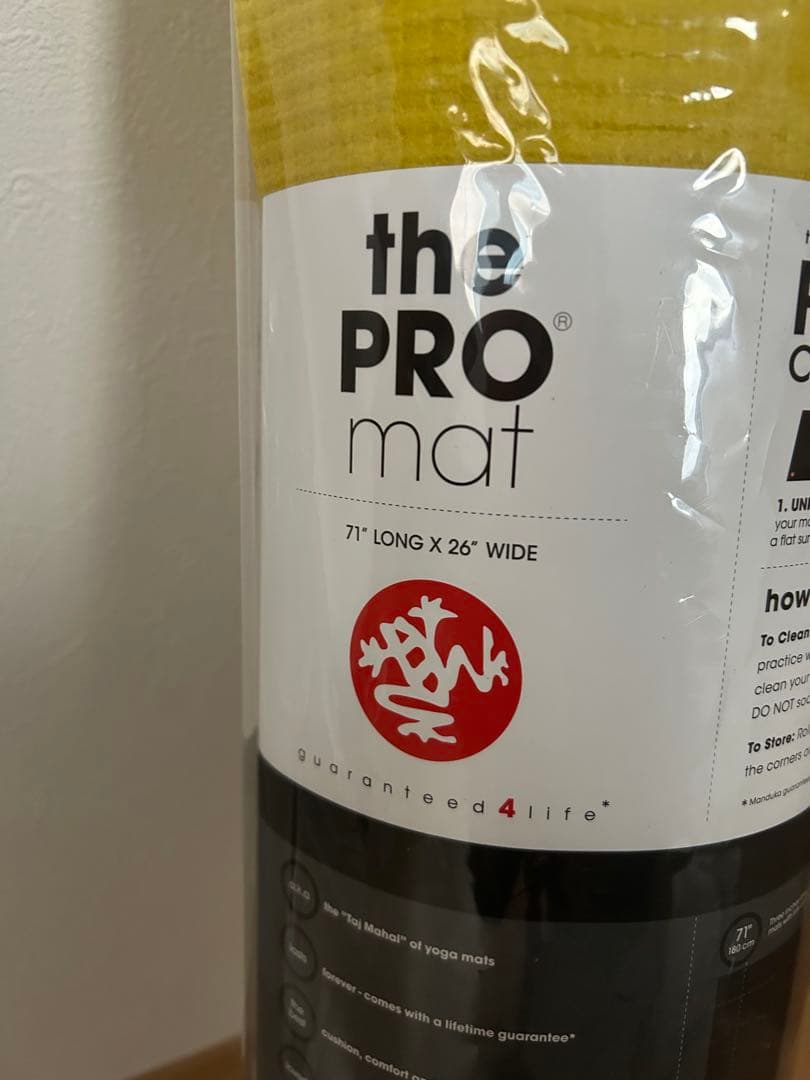 マンドゥカ　ヨガマット　6mm バンブーカラーフィールド