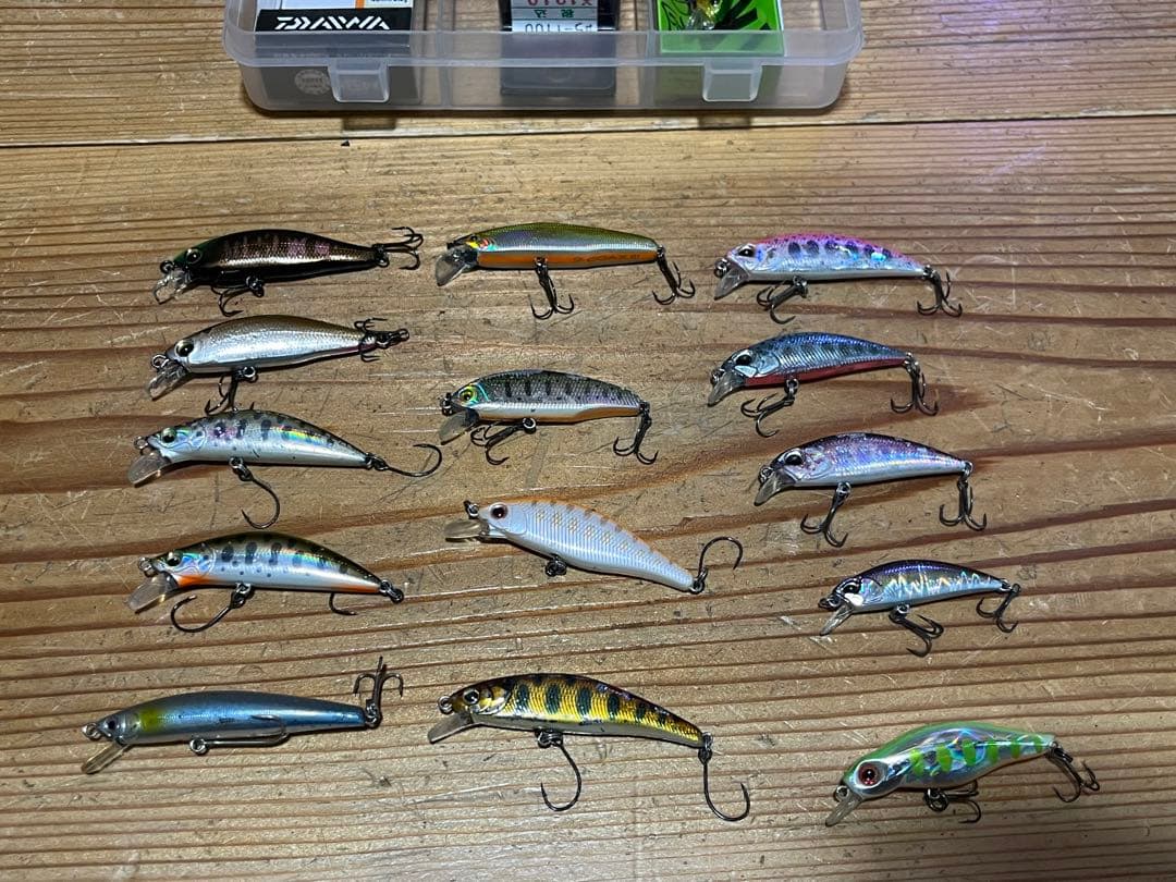 渓流　ルアー　ミノー セット