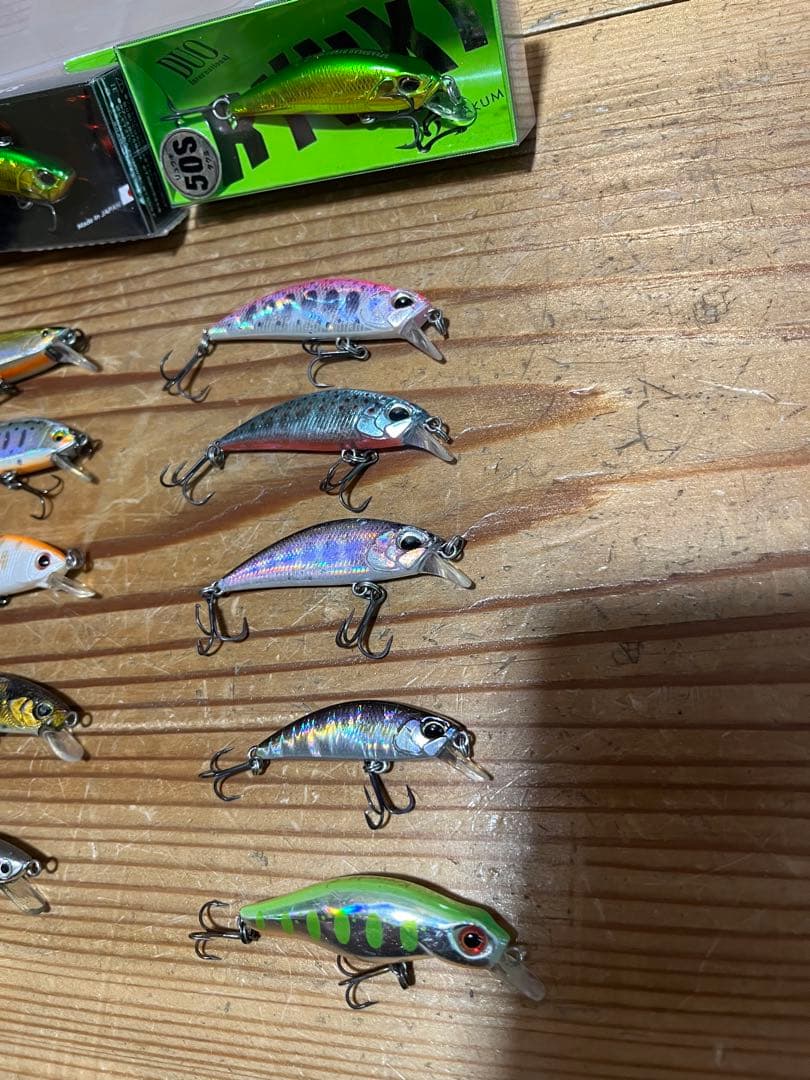 渓流　ルアー　ミノー セット