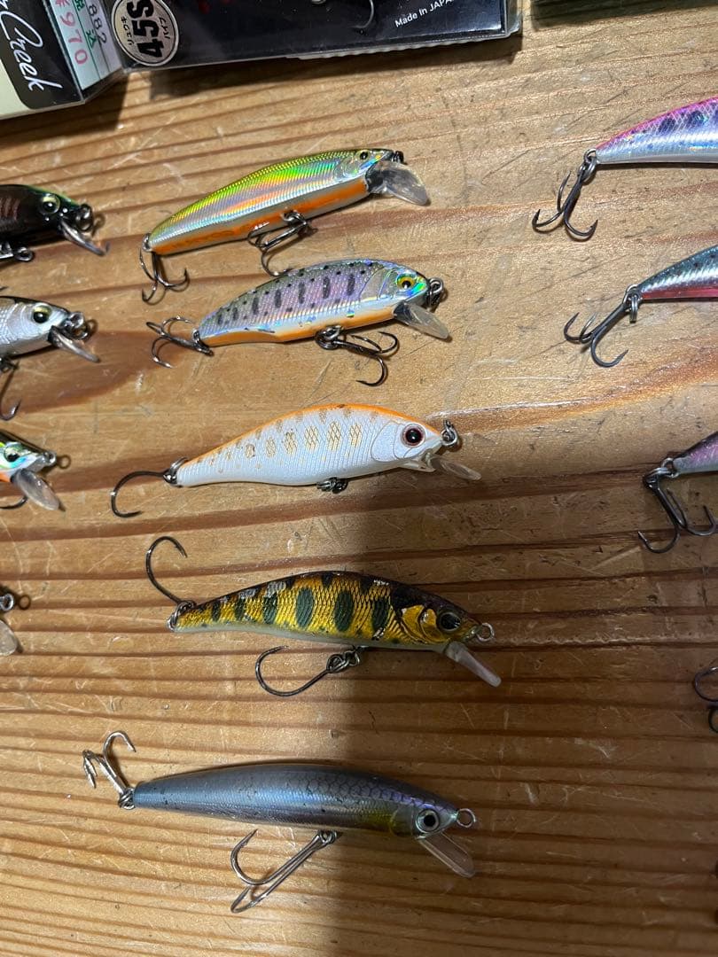 渓流　ルアー　ミノー セット