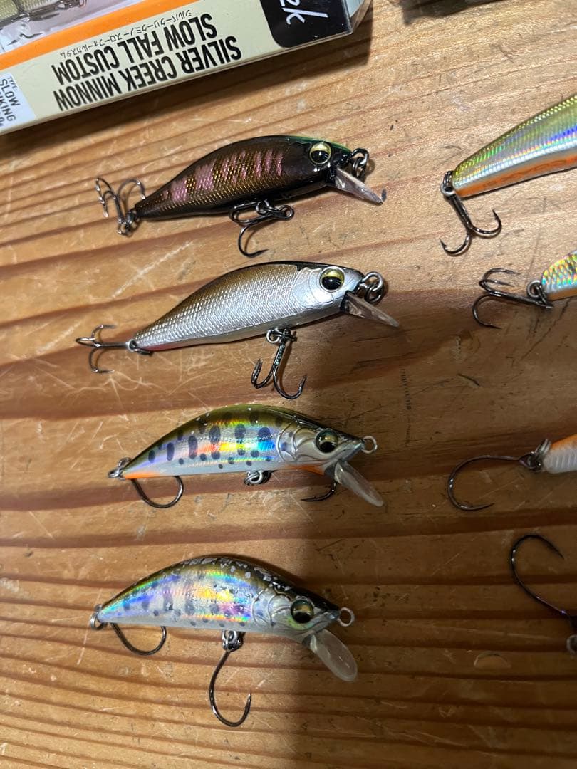 渓流　ルアー　ミノー セット