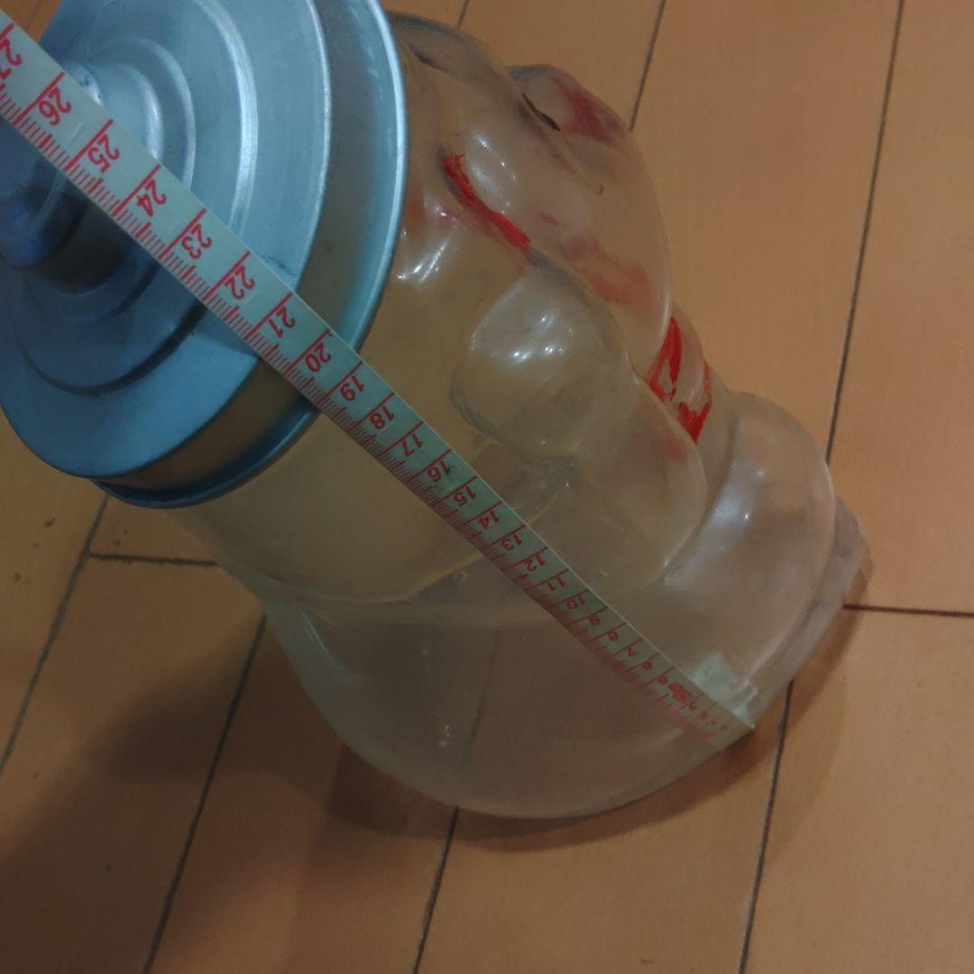 古道具 レア 招き猫ガラス瓶 昭和レトロ お菓子入れ等