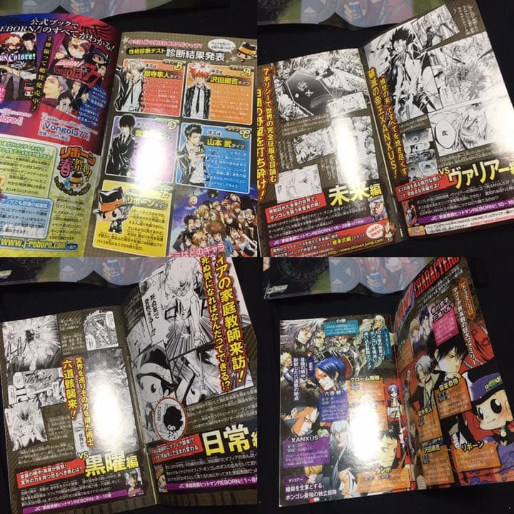 家庭教師ヒットマンREBORN 切り抜き【カラー 非売品 冊子・ブックカバー】