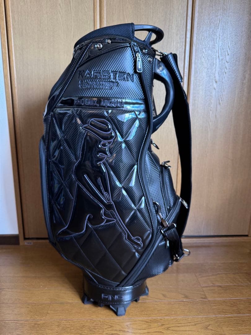 【超美品】MR.PING ブラックアウト キャディバッグ