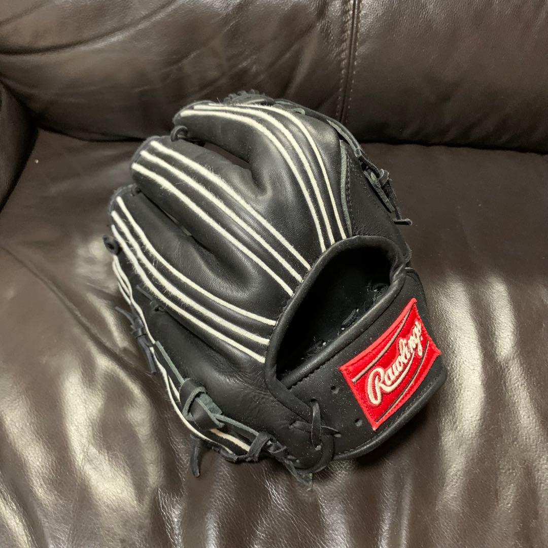 Rawlings 軟式内野手用グローブ 黒