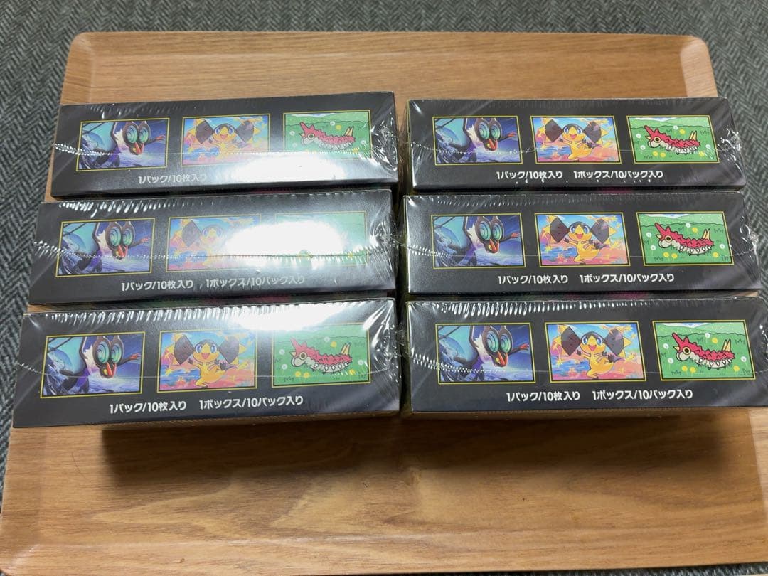ポケモンカード MEGA ドリームex シュリンク付き6ボックス 新品未使用