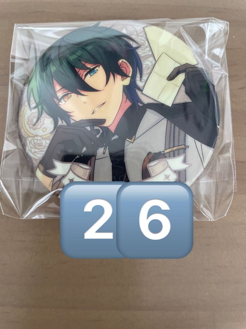 花の契約缶バッジ