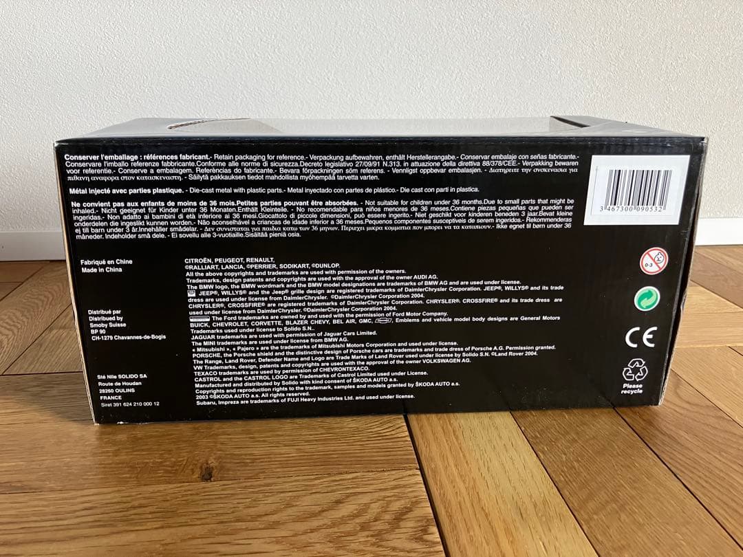 未開封 1/18 Solid スバルインプレッサ Subaru WRC 2004