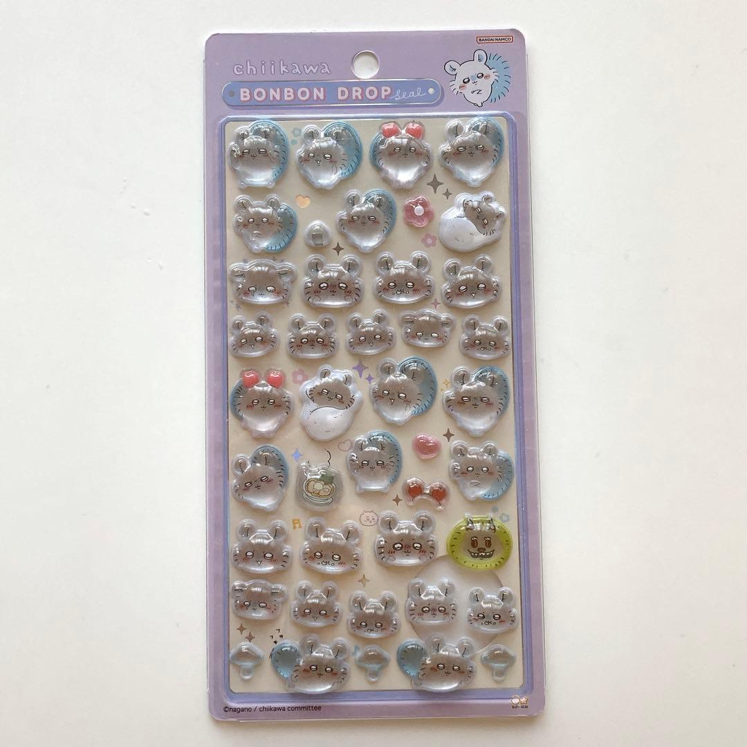 ボンボンドロップシール ちいかわ 第二弾 正規品 全20枚（4種×5）