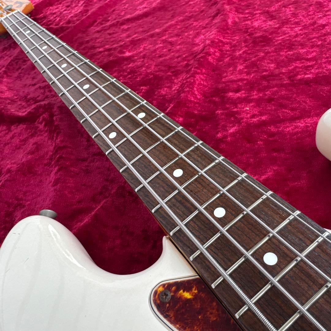 最初期 メンテ済 JVシリアル Fender Japan JB62-80 WHT