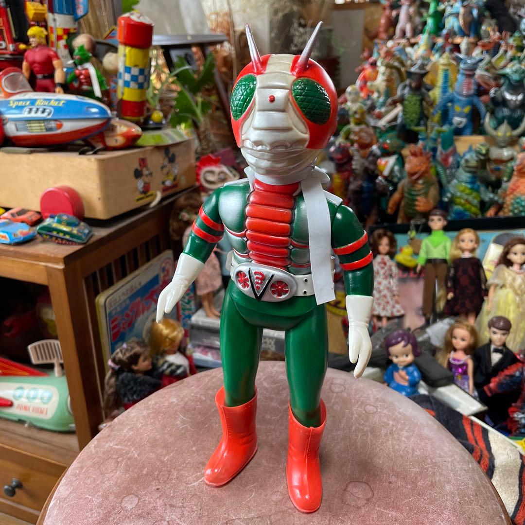 美品　当時物　仮面ライダーＶ３　旧バンダイ　スタンダードサイズ