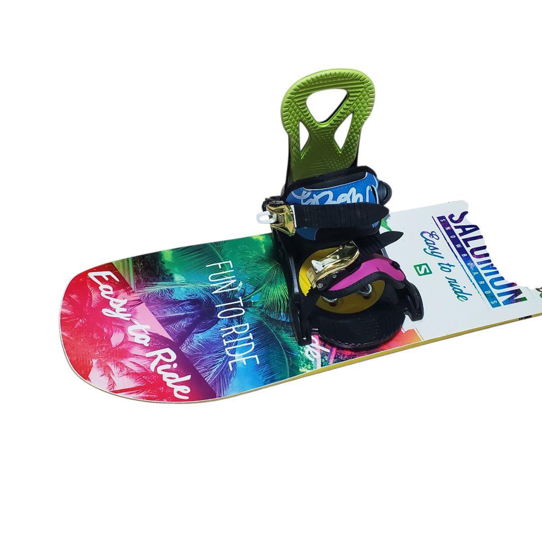 【キッズ用スノーボード】　Salomon 100cm ×ビンディング spoon