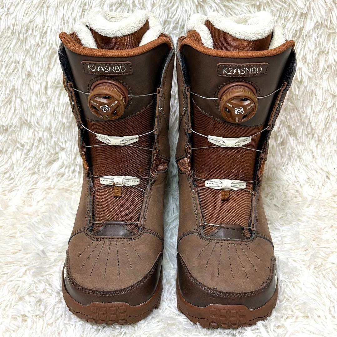 K2ARROW ステップオン　スノーボードブーツ ダブルBOA 24 レディース
