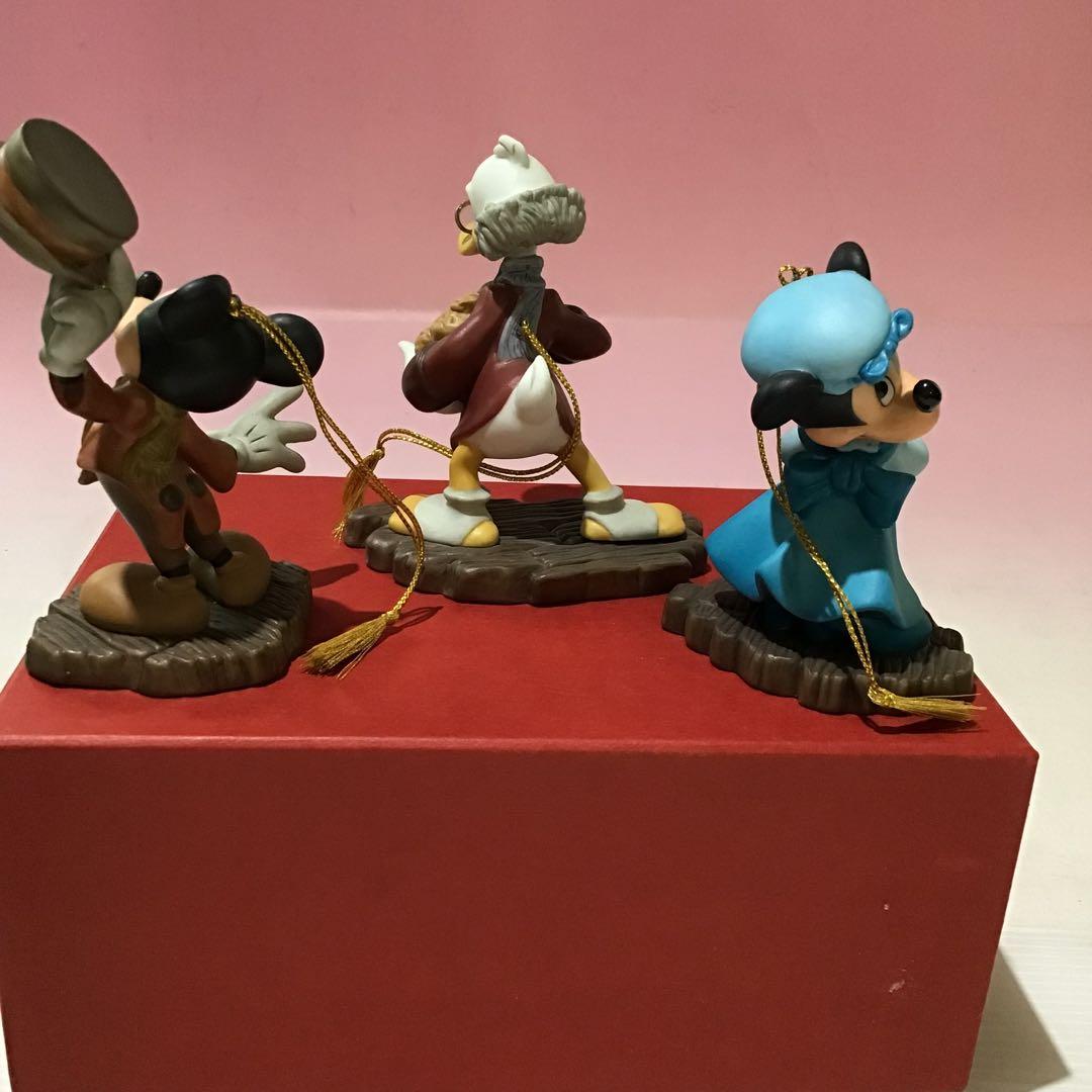 WDCC デズニー クラシック オーナメント 3個　スクルージ伯父 ミニー