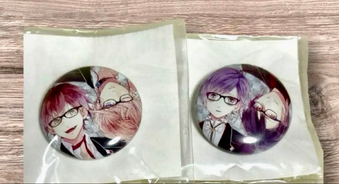 ディアラバ 逆巻アヤト ，シュウ 特典 フェア ♥限定品♥ミニ缶バッジ2個