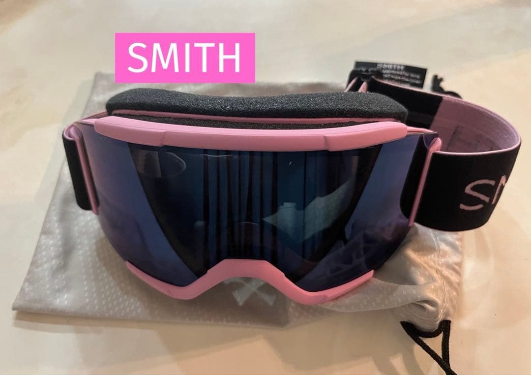 美品★ SMITH スノーゴーグル ピンク 正規品