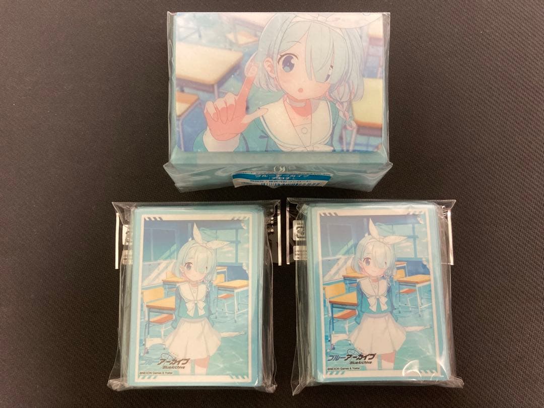 ブルーアーカイブ アロナ ブシロード デッキホルダー ×1個 ＆ スリーブ 2個