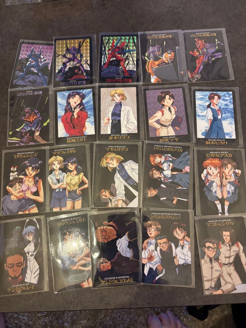 エヴァンゲリオン　カードダス　第一弾　コンプ