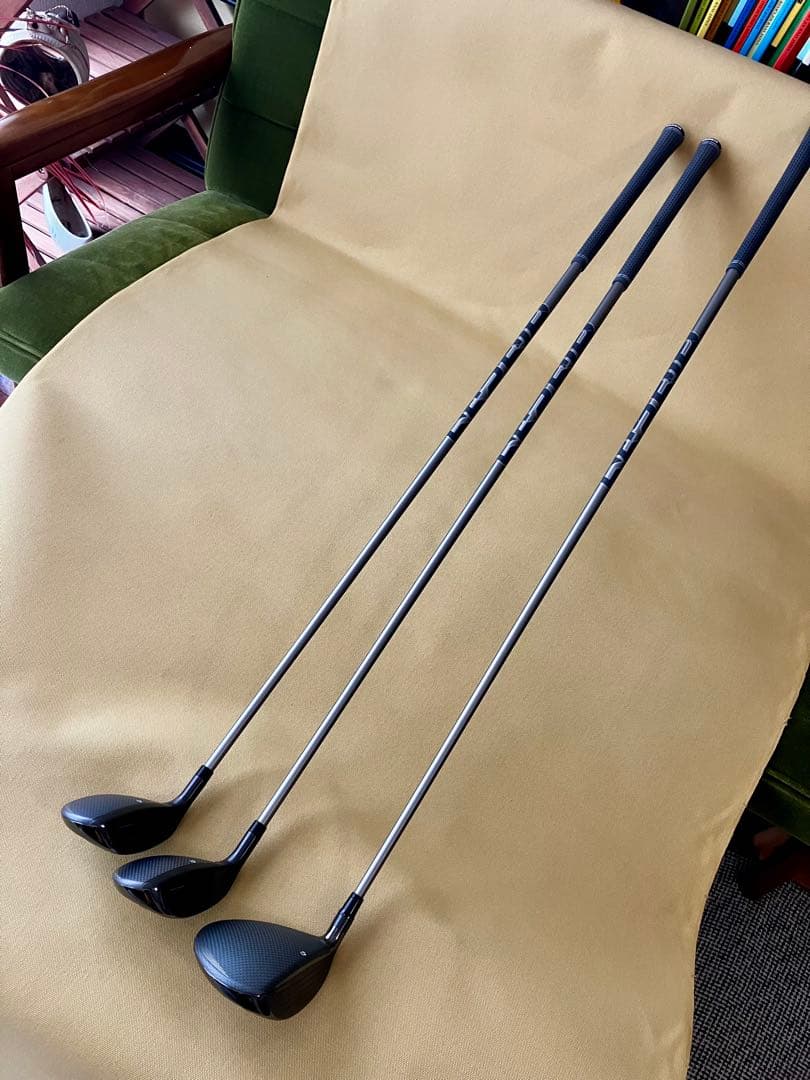 Qi35 ３本セット 5レスキュー、4レスキュー、5ウッド　フレックスR